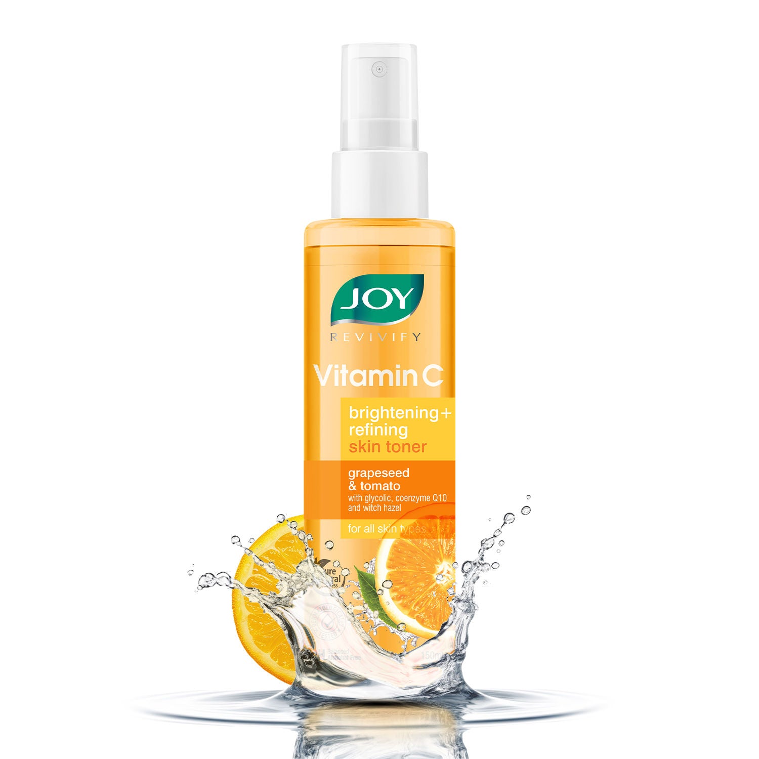 Vitamin C Face Toner For Skin Brightening - pH Balanced, Alcohol Free & For All Skin Types