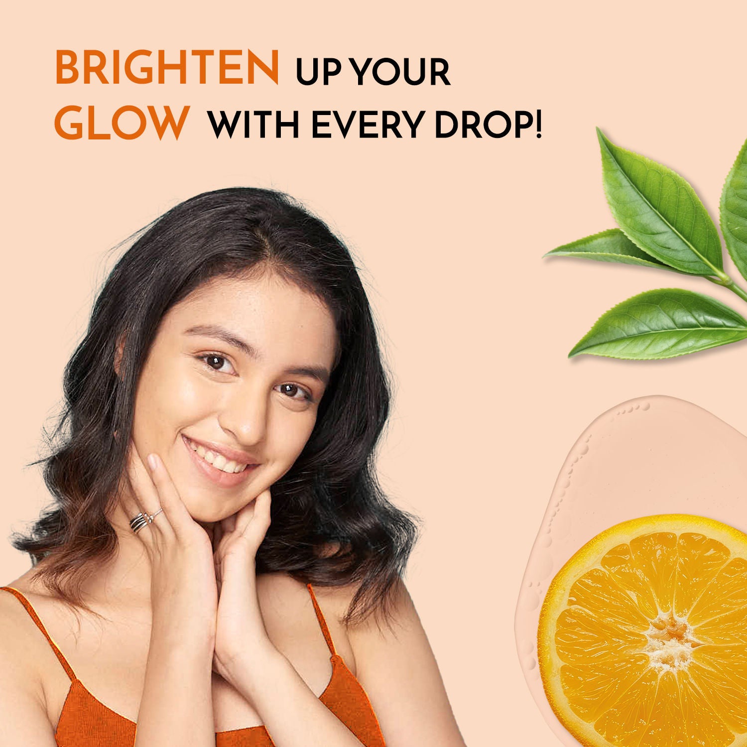 Skin Brightening Vitamin C + Face Serum For Glowing Skin, Controls Premature Ageing
