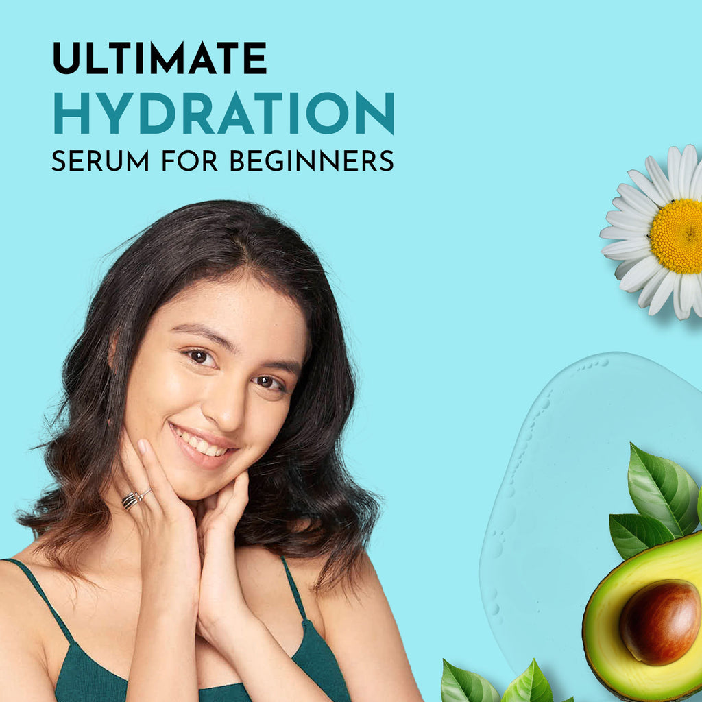 Hydrating Hyaluronic Face Serum for Intensive Repair, Tighens Pores & Improves Skin Texture