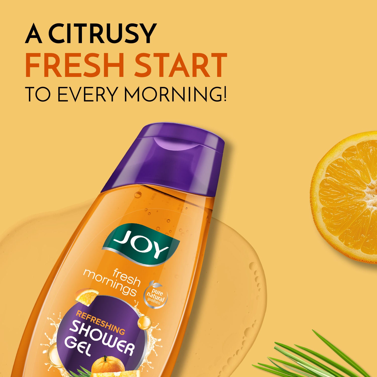 Fresh Morning Refreshing Shower Gel Mandarin & Lemongrass