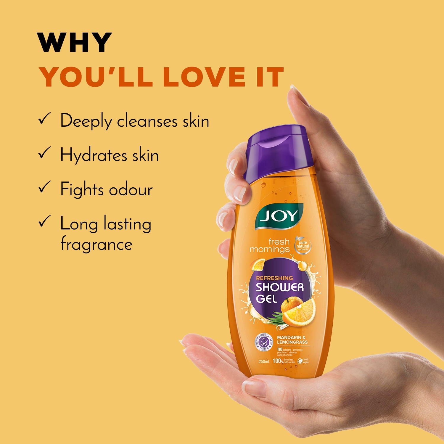 Fresh Morning Refreshing Shower Gel Mandarin & Lemongrass