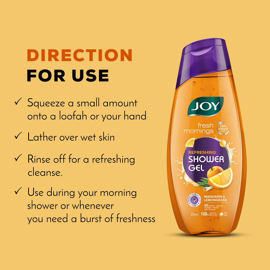 Fresh Morning Refreshing Shower Gel Mandarin & Lemongrass
