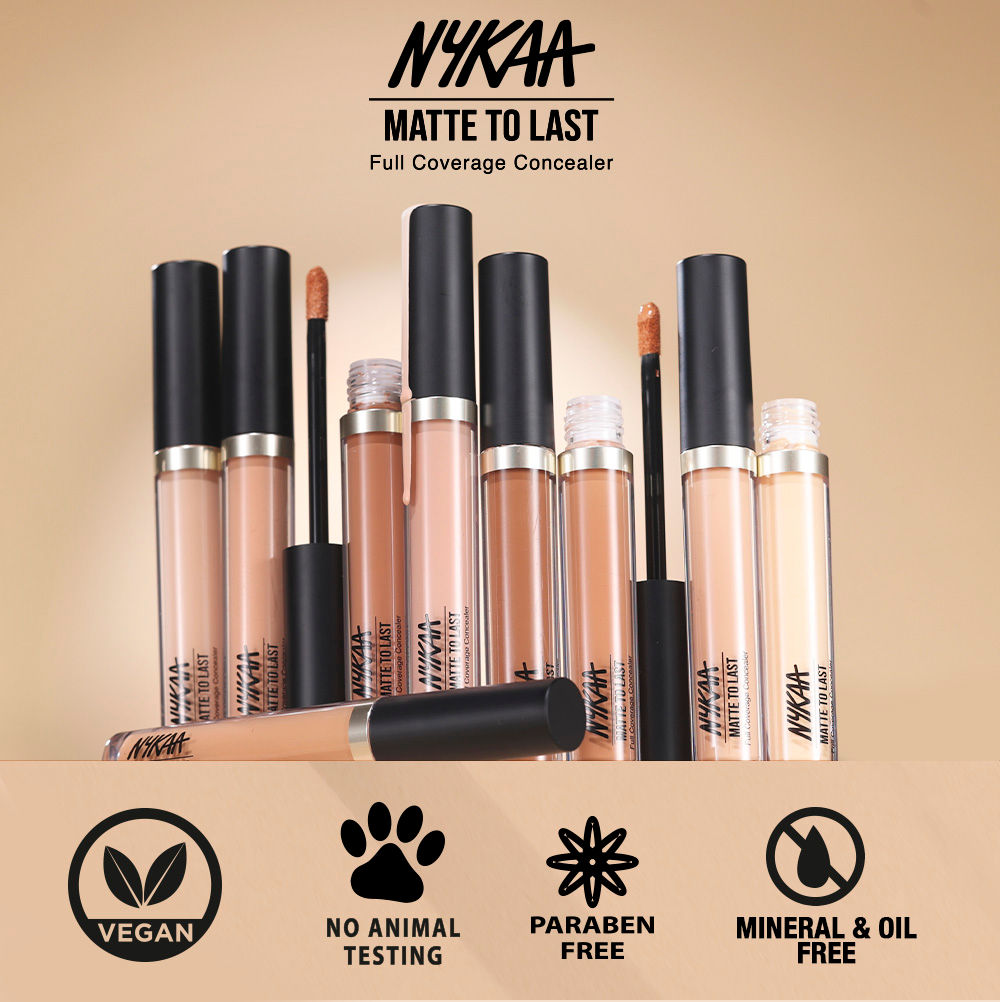 Nykaa Matte To Last Full Coverage Liquid Concealer