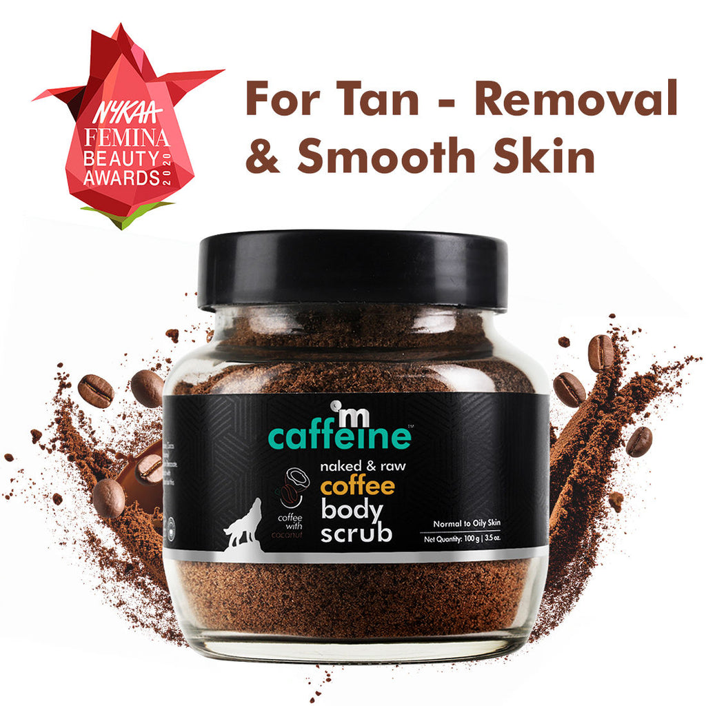 Exfoliating Coffee Body Scrub For Tan Removal Normal To Oily Skin