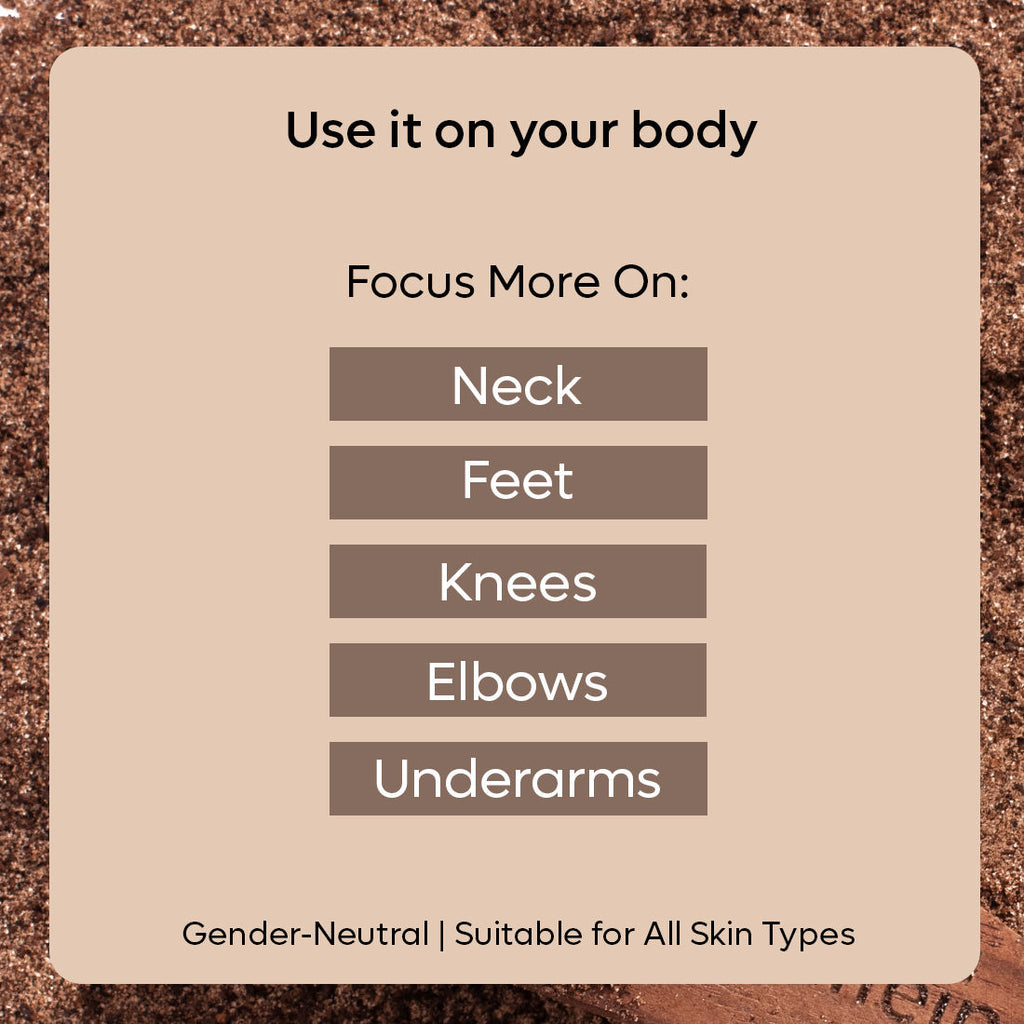 Exfoliating Coffee Body Scrub For Tan Removal Normal To Oily Skin