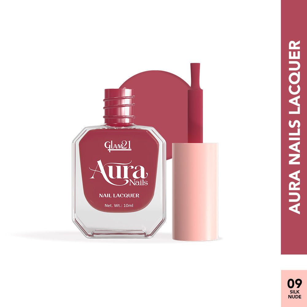 Aura Nails Lacquer - Silk Nude