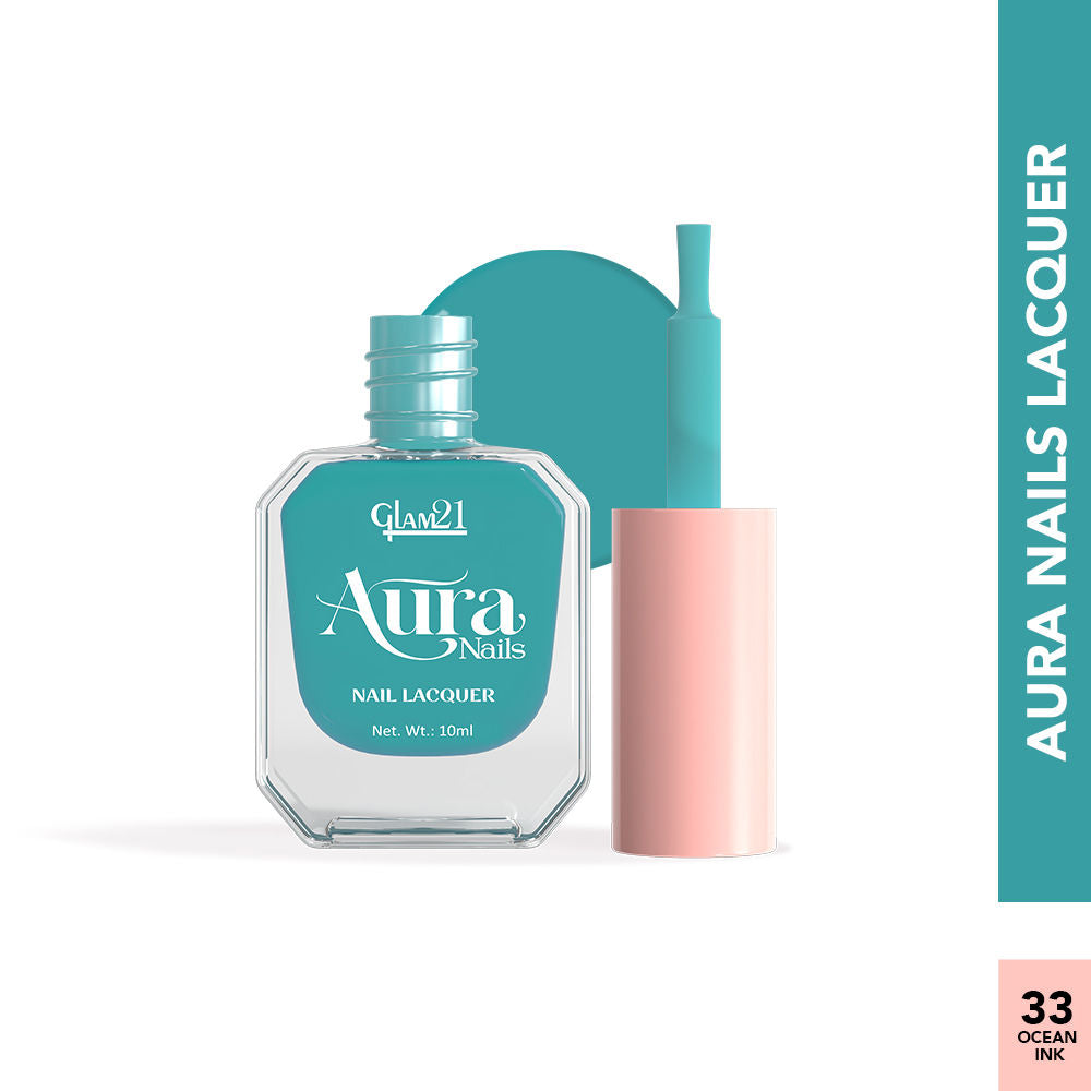 Aura Nails Lacquer - Ocean Ink
