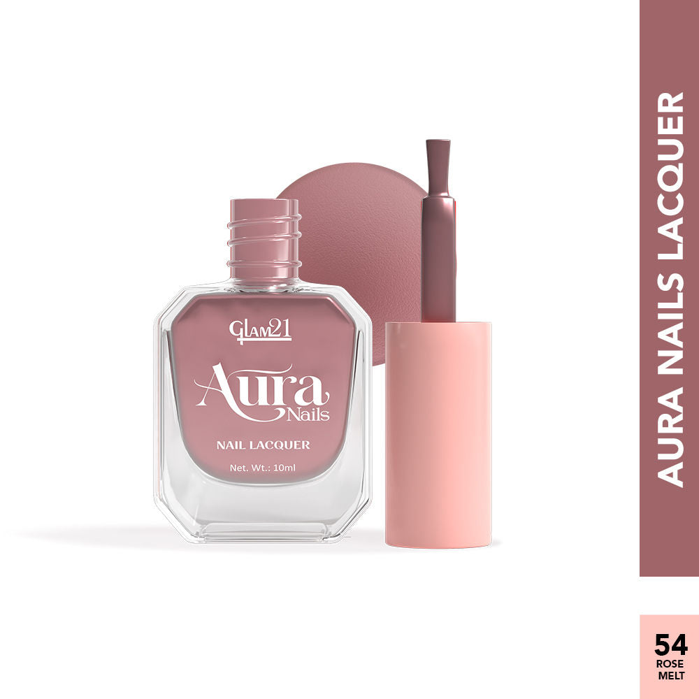 Aura Nails Lacquer - Rose Melt