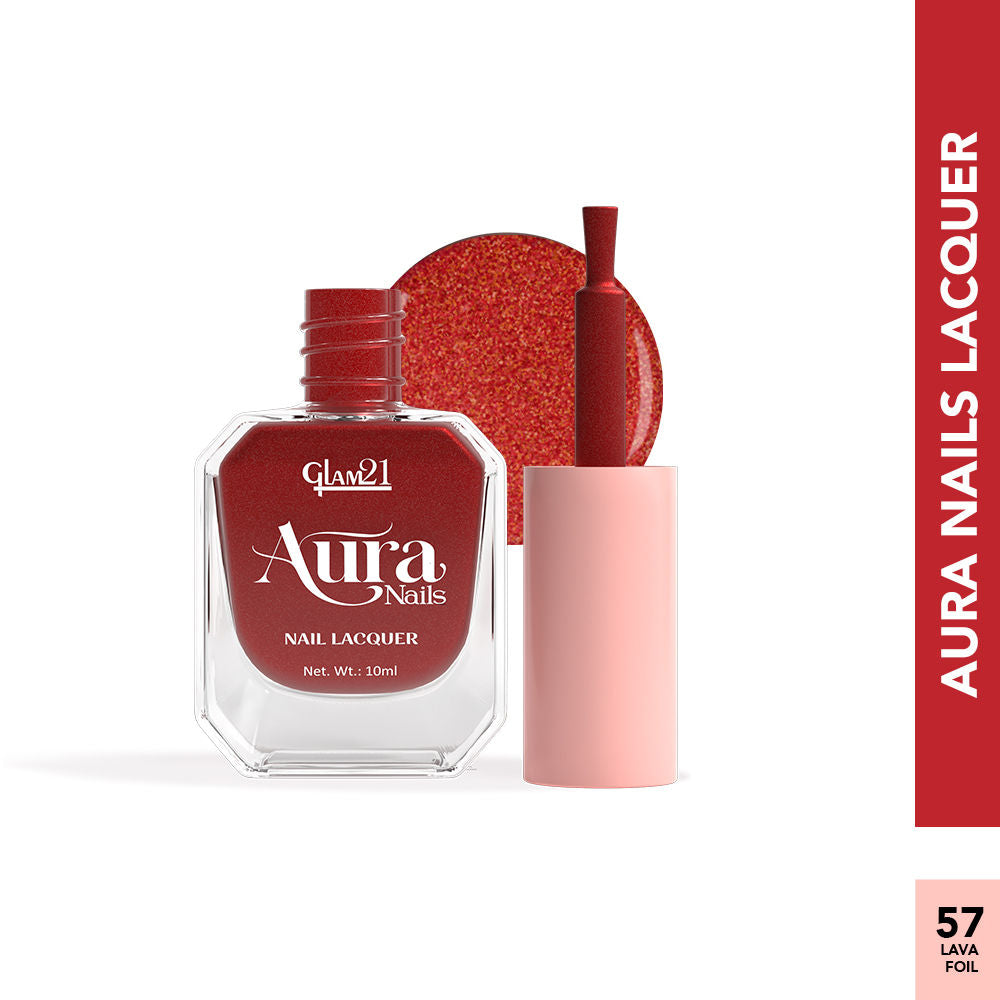 Aura Nails Lacquer - Lava Foil