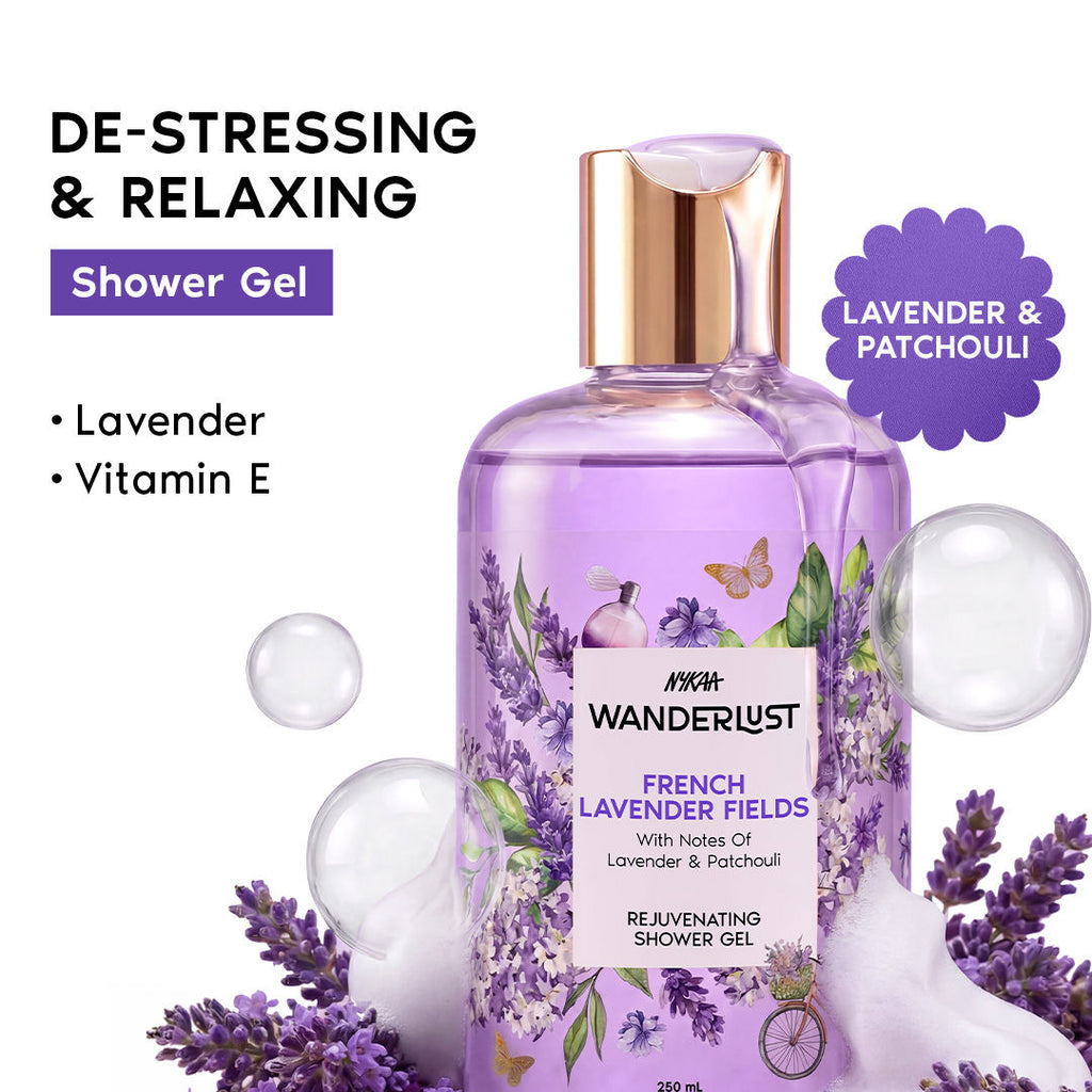 Nykaa Wanderlust Japanese Cherry Blossom Hydrating Shower Gel With Red Berry & Orchid