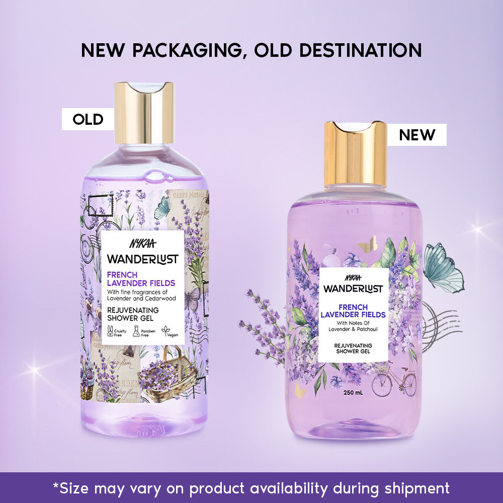 Nykaa Wanderlust Japanese Cherry Blossom Hydrating Shower Gel With Red Berry & Orchid