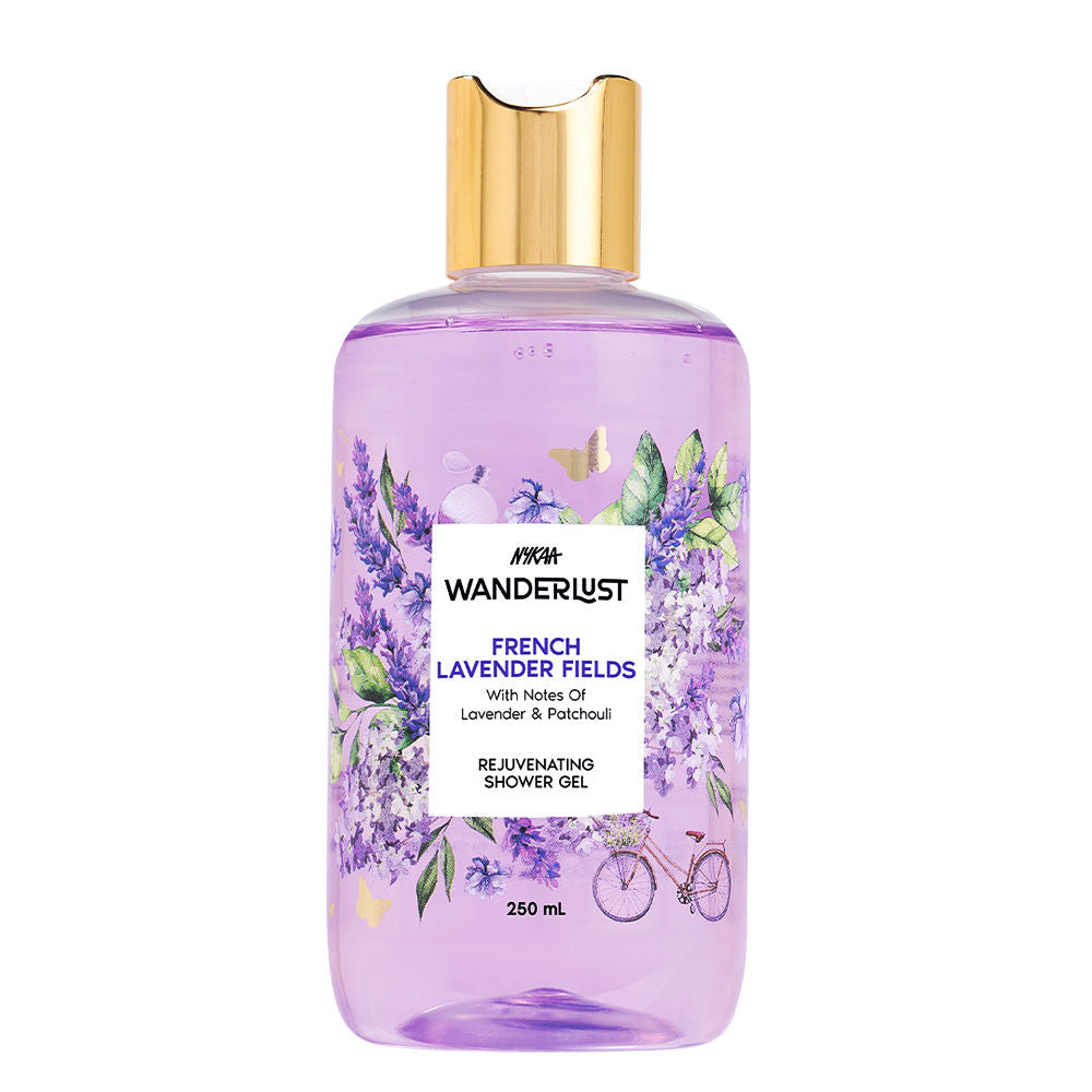 Nykaa Wanderlust Japanese Cherry Blossom Hydrating Shower Gel With Red Berry & Orchid