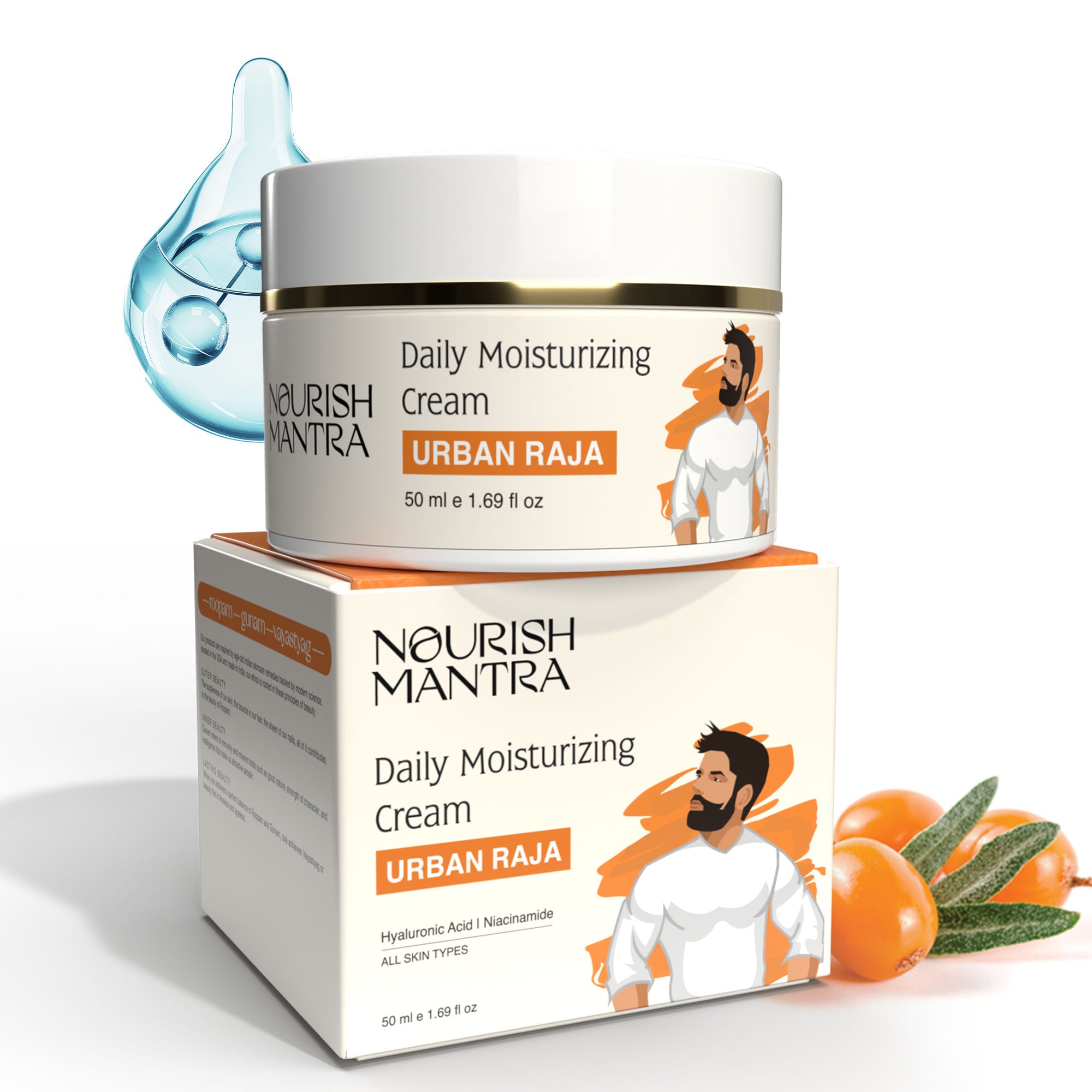 Urban Raja Daily Moisturizing Cream for Smooth & Nourished Skin