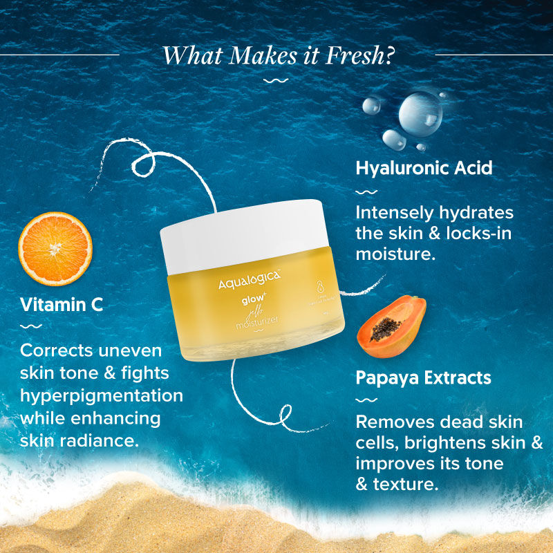 Glow+ Jello Moisturizer with Papaya & Vitamin C