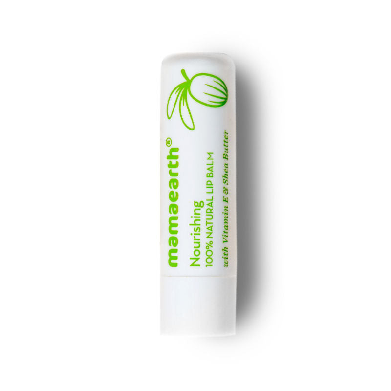 Nourishing Natural Lip Balm with Vitamin E and Shea Butter for 12 Hour Moisturization