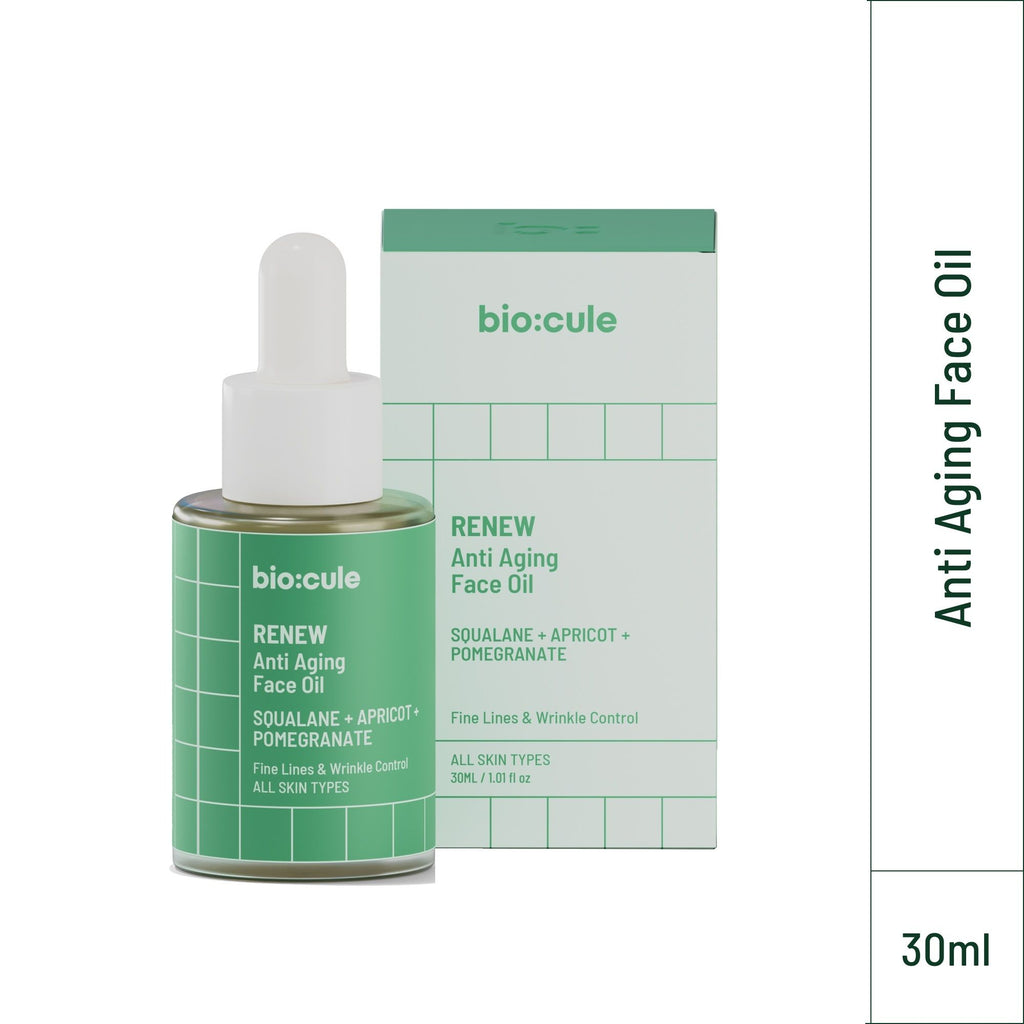 Renew Anti Aging Face Oil With Squalane, Apricot & Pomegranate Oils