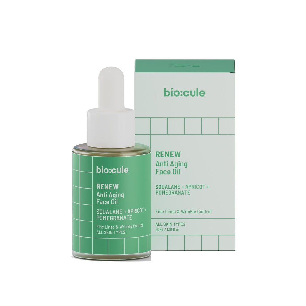 Renew Anti Aging Face Oil With Squalane, Apricot & Pomegranate Oils