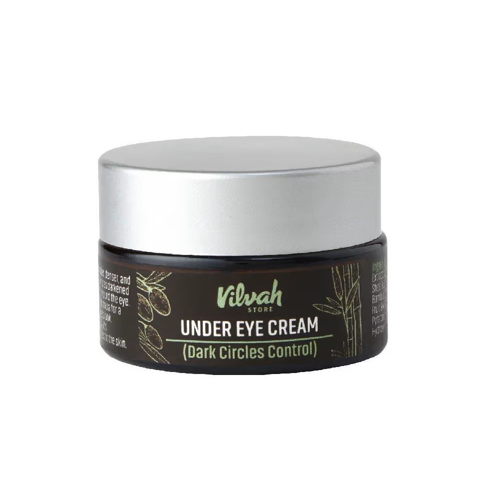 Under Eye Cream For Puffiness & Dark Circles Control With Bamboo & Goji Berry
