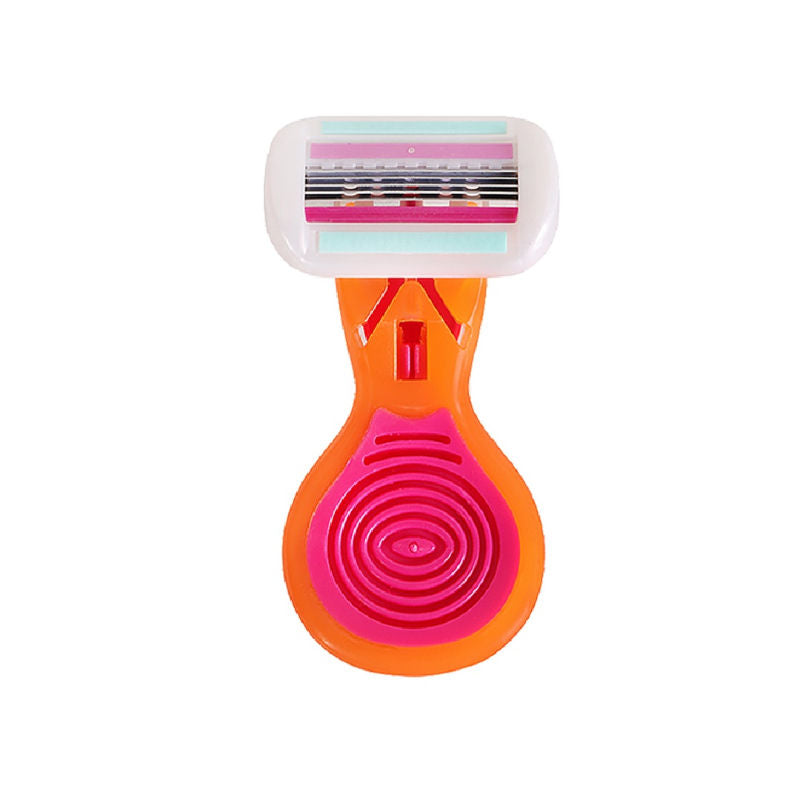 Mini Body Razor With 5 Precision Blades & Travel Case For Painless Body Hair Removal