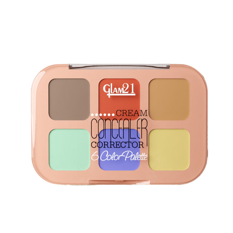 6 Shades Coverage Concealer Palette