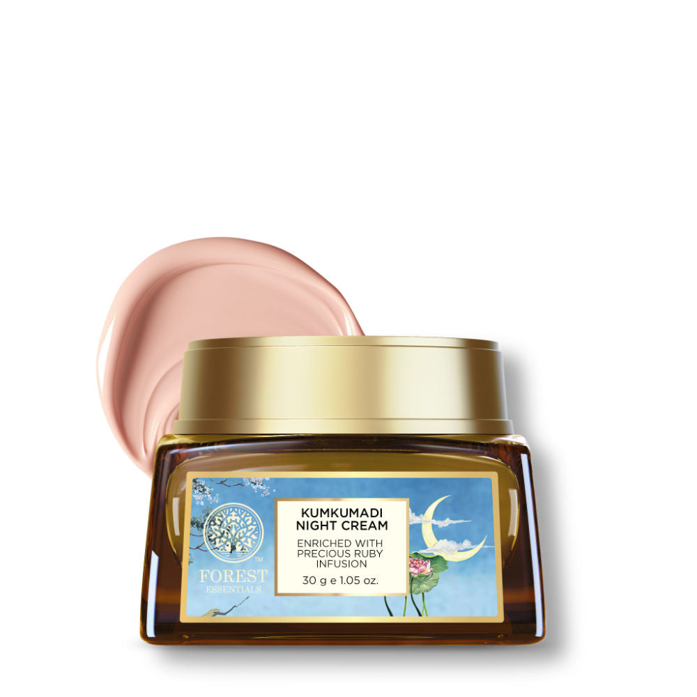 Kumkumadi Night Cream - Night Face Cream with Vitamin C, Kumkumadi Tailam