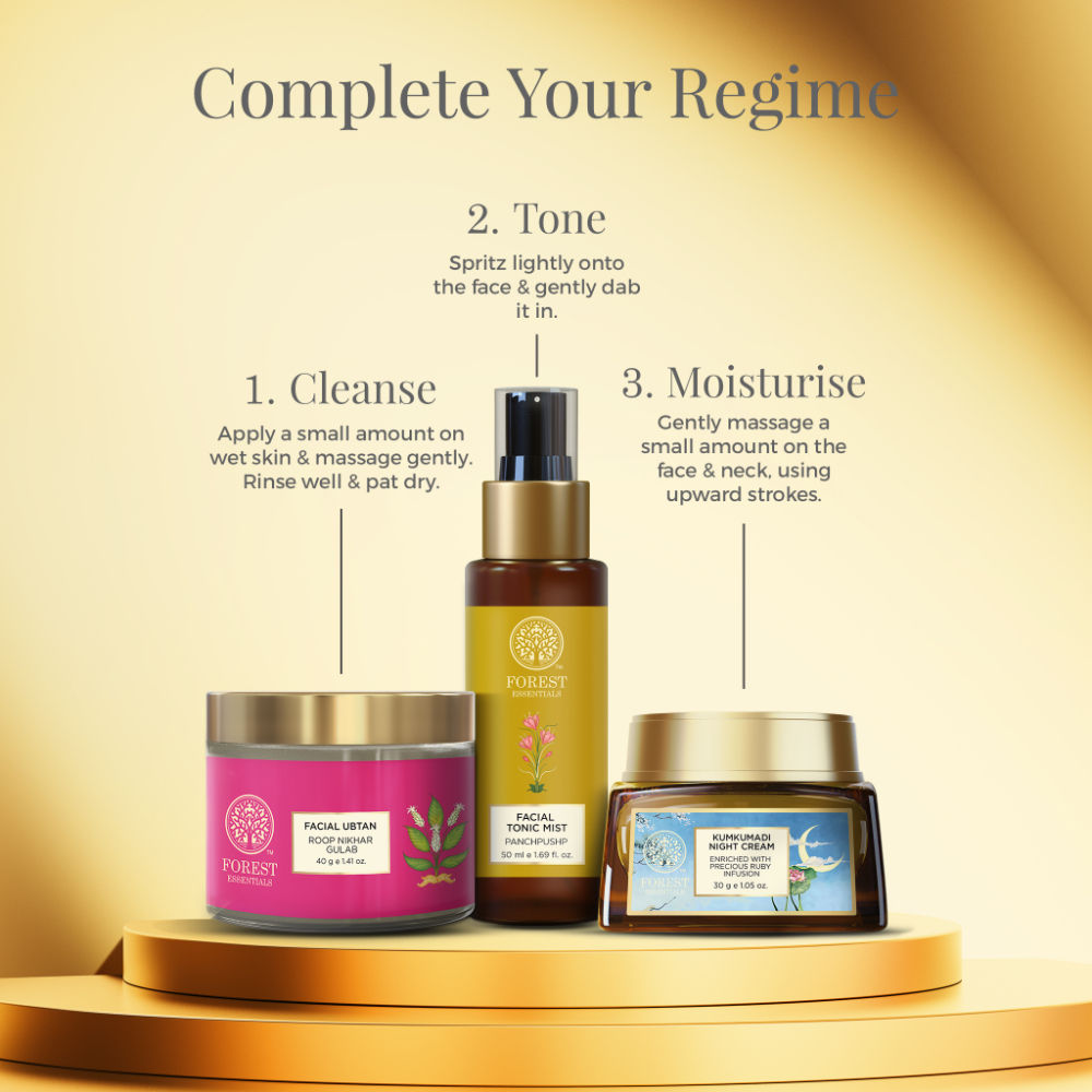 Kumkumadi Night Cream - Night Face Cream with Vitamin C, Kumkumadi Tailam