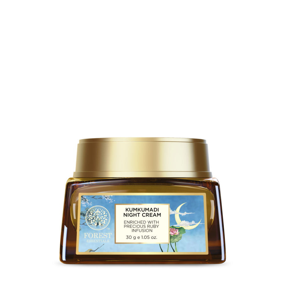 Kumkumadi Night Cream - Night Face Cream with Vitamin C, Kumkumadi Tailam