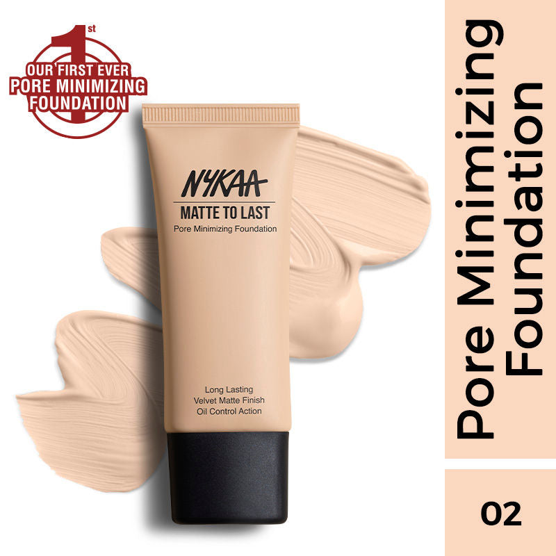 Matte To Last Pore Minimizing Foundation - 02Y Light