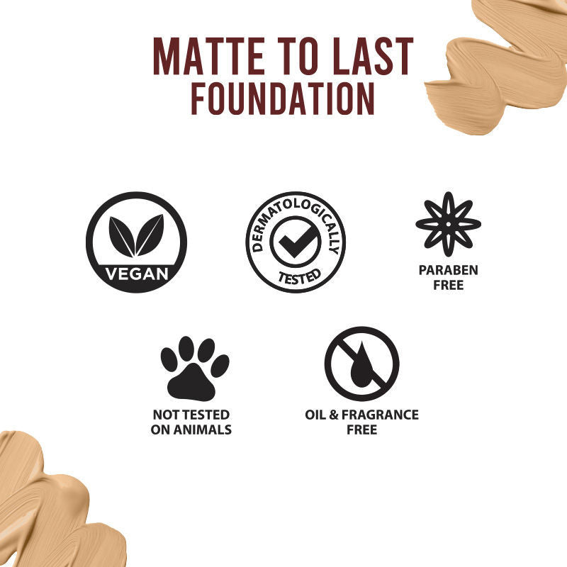 Matte To Last Pore Minimizing Foundation