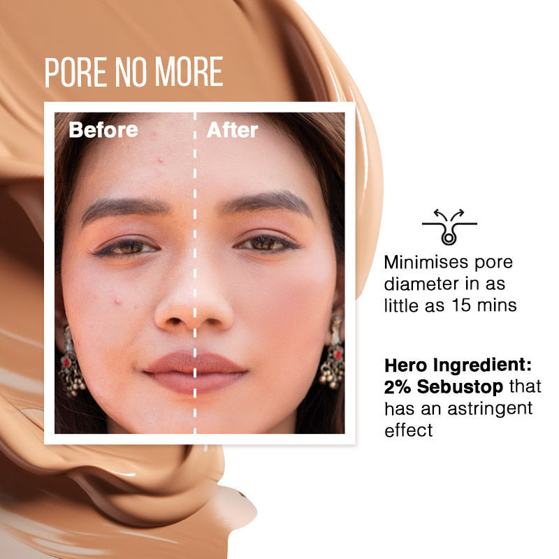 Matte To Last Pore Minimizing Foundation