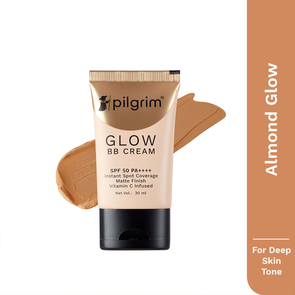 BB Cream with SPF 50 PA++++ Instant Spot Coverage - Almond Glow