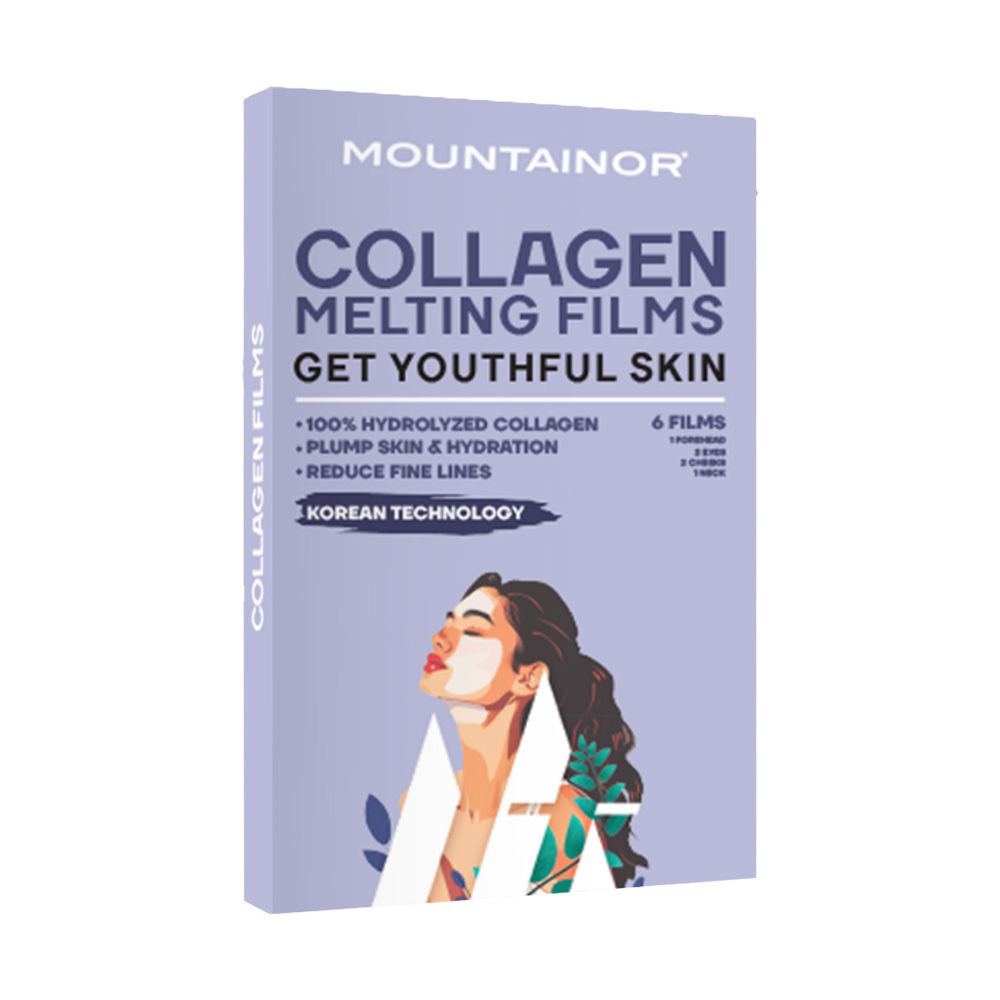 Melting Collagen Film Sheet Mask, Face & Neck Skin Patches, Anti Ageing Strips (Pack 2)