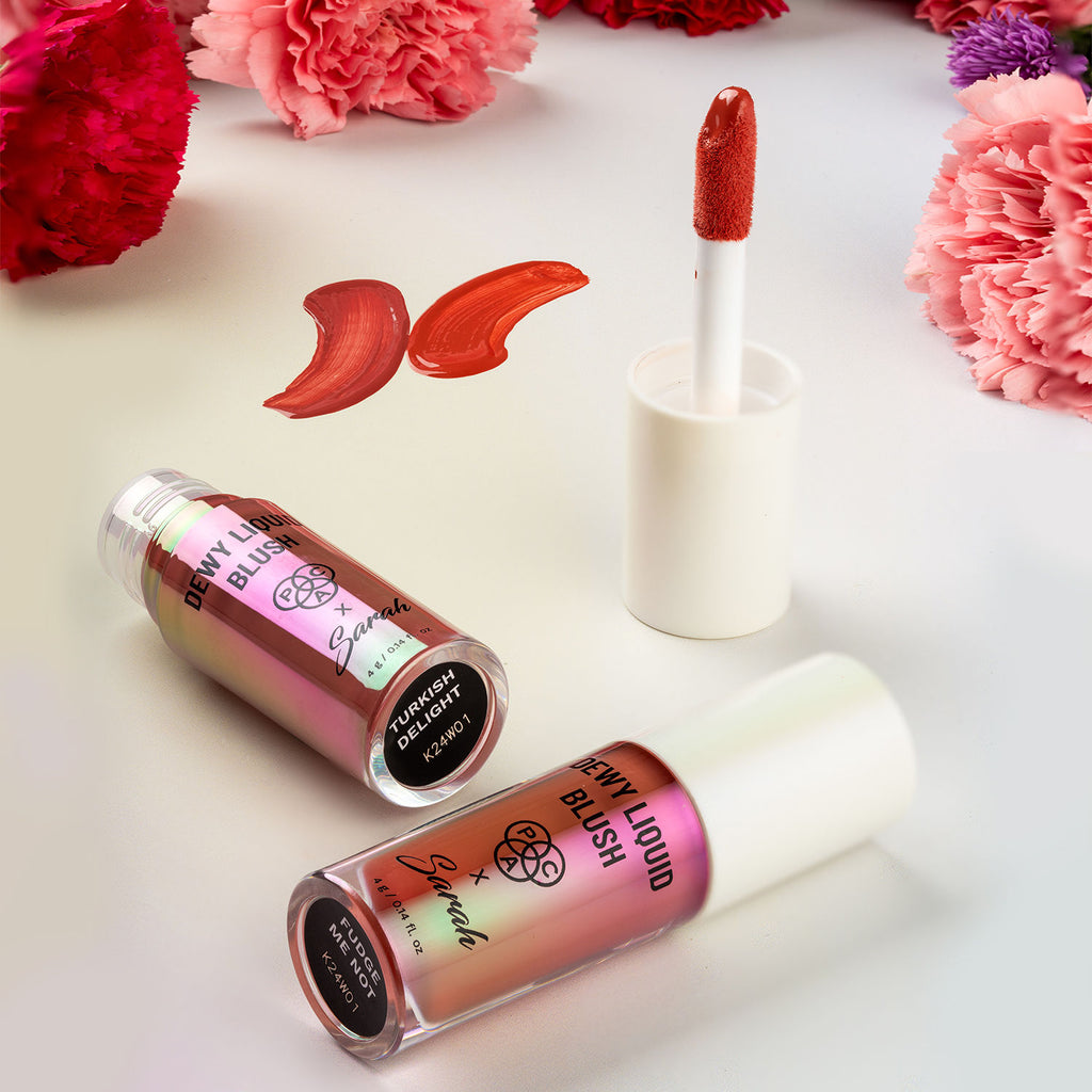 X Sarah Dewy Liquid Blush