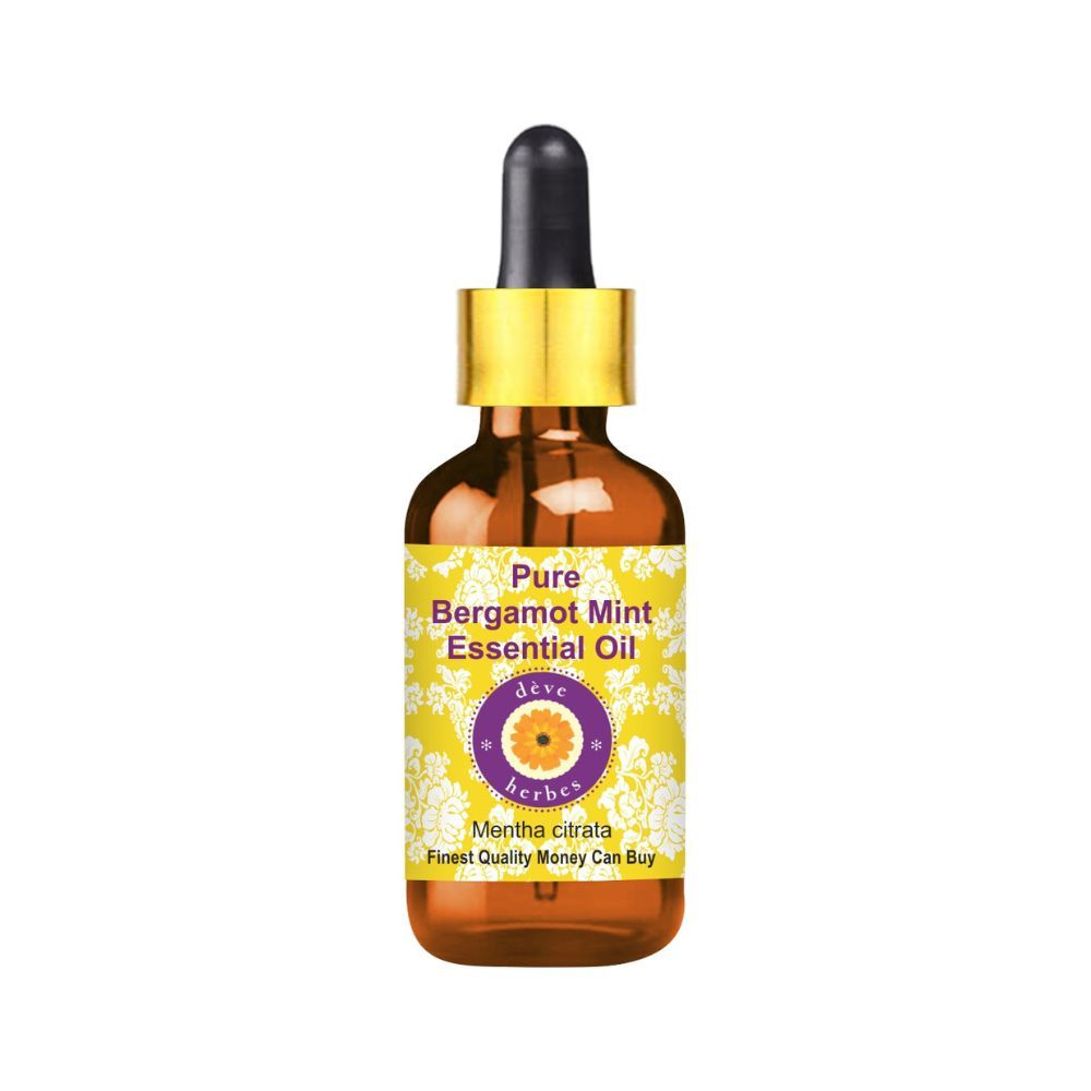Pure Bergamot Mint Essential Oil - Mentha Citrata Steam Distilled