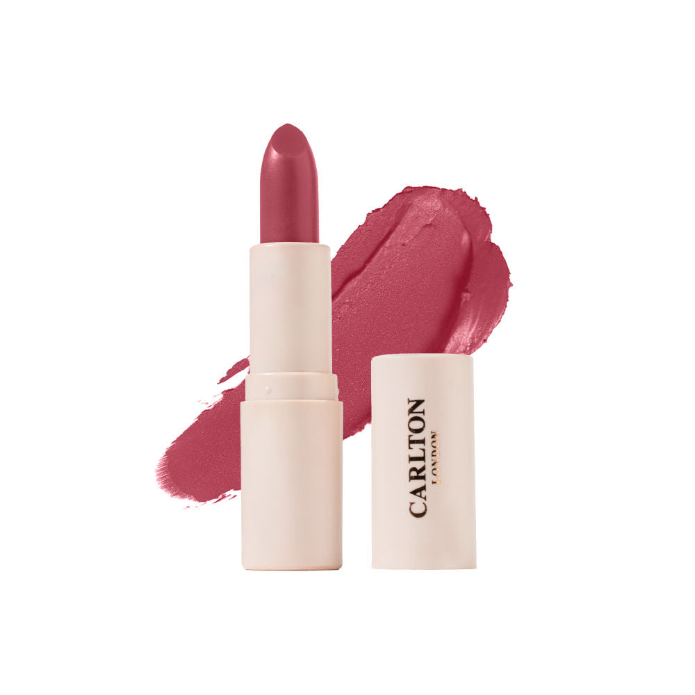 Carlton London Velvet Satin Glitterati Bullet Lipstick Transferproof & Long Lasting - Dirty Peach
