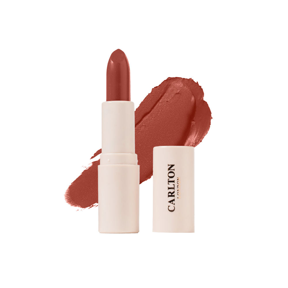 Carlton London Velvet Satin Glitterati Bullet Lipstick Transferproof & Long Lasting - Mimosa