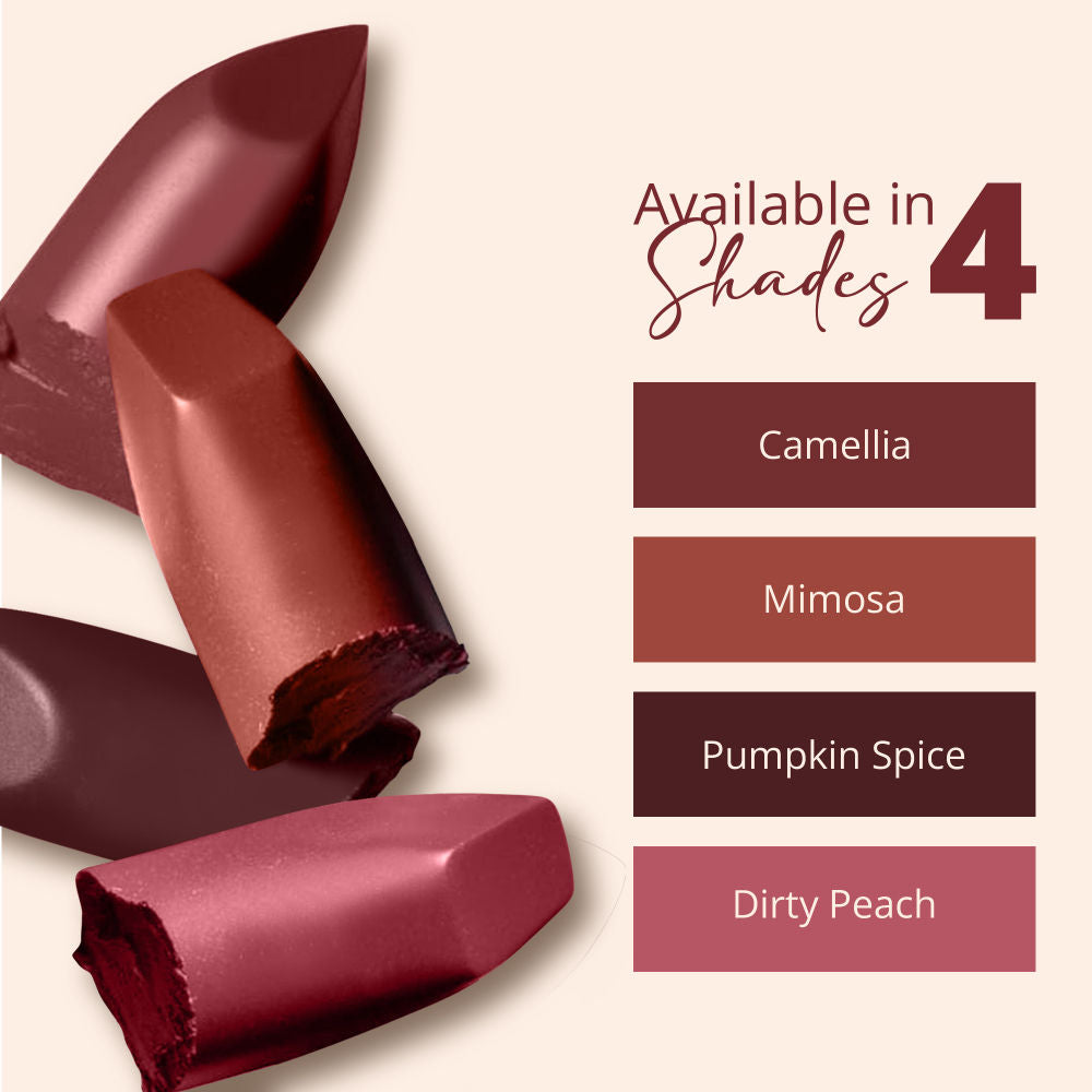 Carlton London Velvet Satin Glitterati Bullet Lipstick Transferproof & Long Lasting