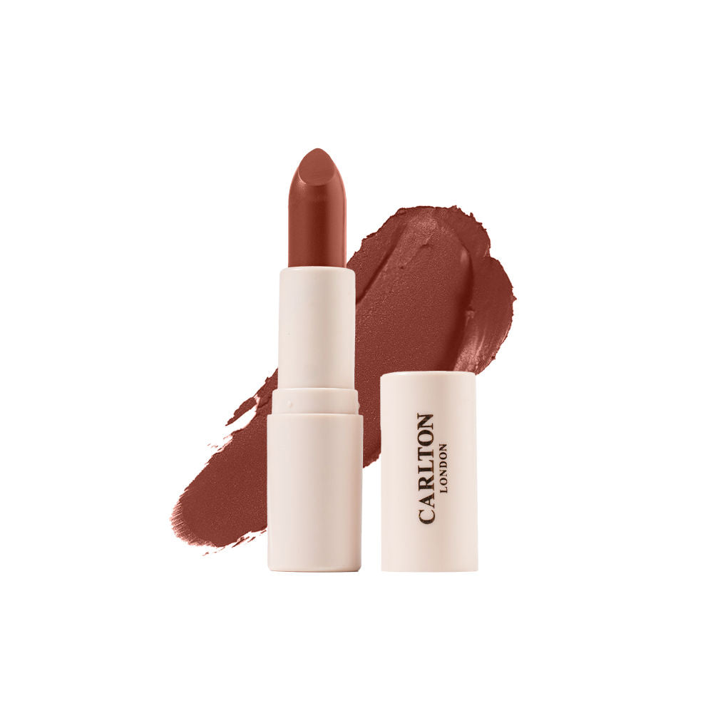 Carlton London Creamy Matte Stardust Bullet Lipstick Transferproof & Long Lasting - Beach Buff