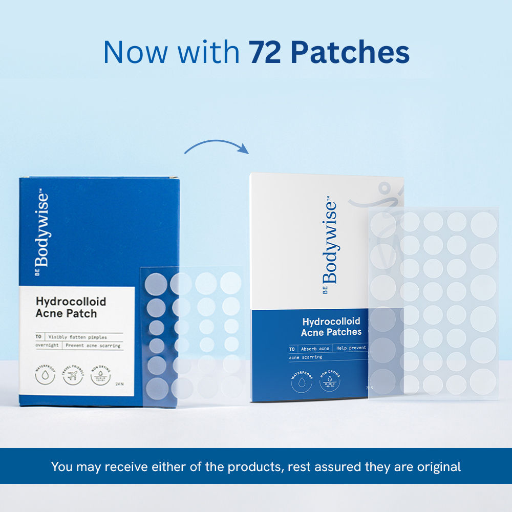 Hydrocolloid Acne Pimple Patch Absorbs & Flattens Acne Overnight
