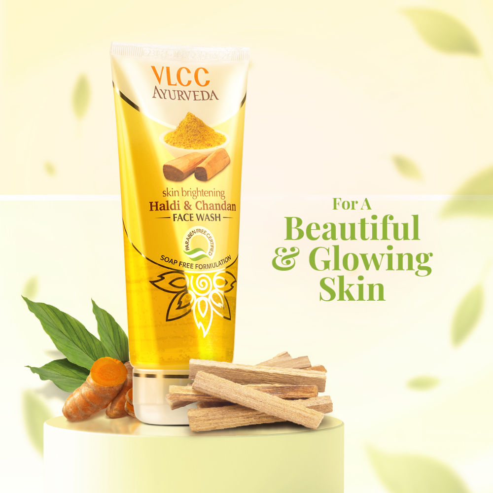 Ayurveda Skin Brightening Haldi & Chandan Face Wash