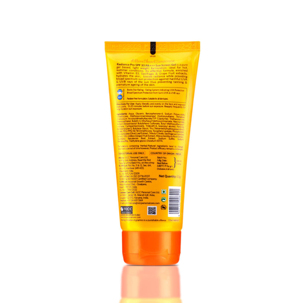 Radiance Pro SPF 30 PA+++ Sun Screen Gel