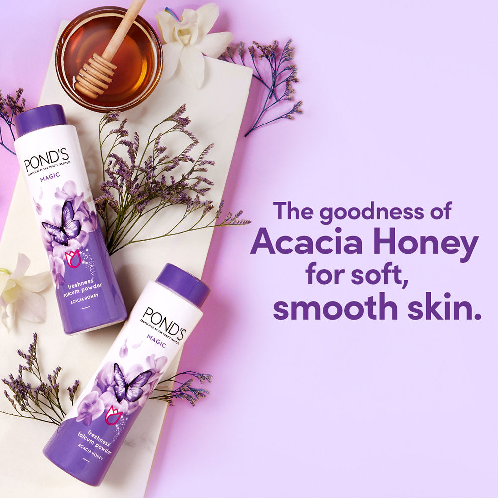 Magic Freshness Talc With Acacia Honey