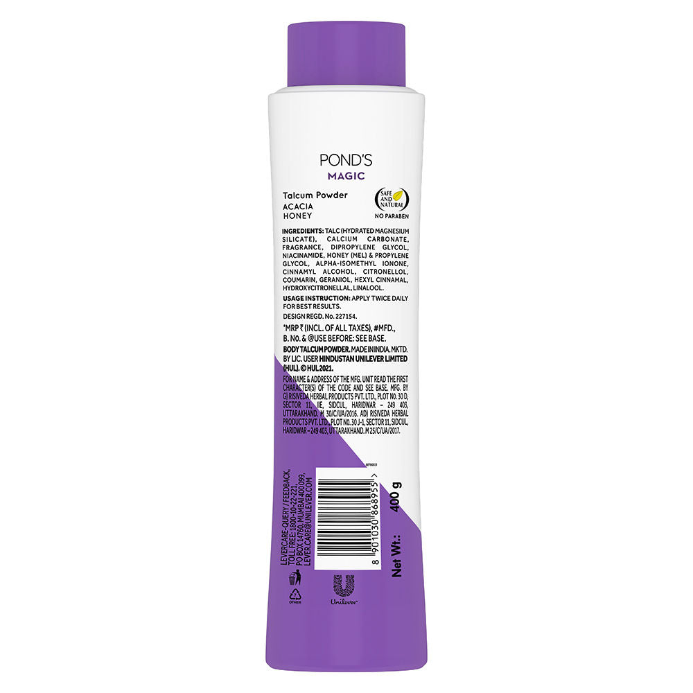 Magic Freshness Talc With Acacia Honey