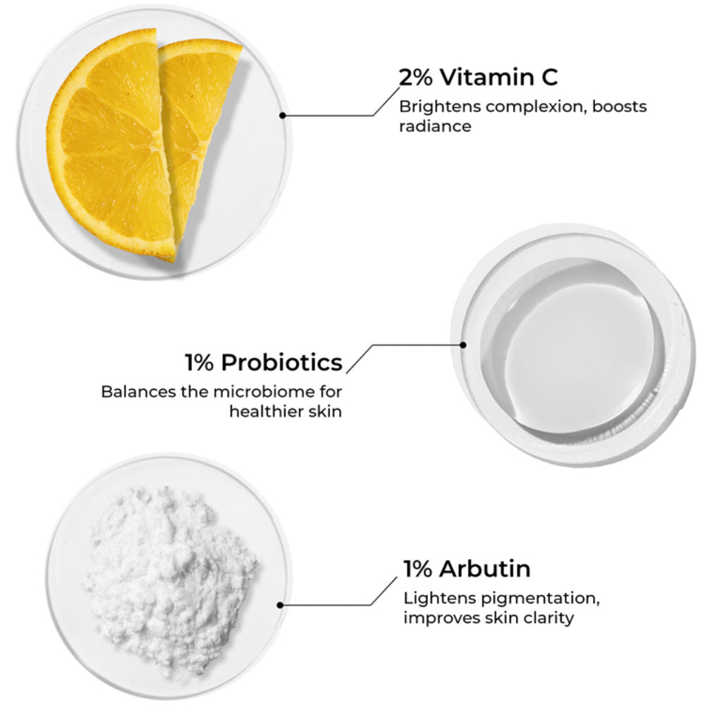 Vitamin C Liquid Moisturizer for Bright & Glowing Skin Visible Dark Spot Reduction in 7 Days