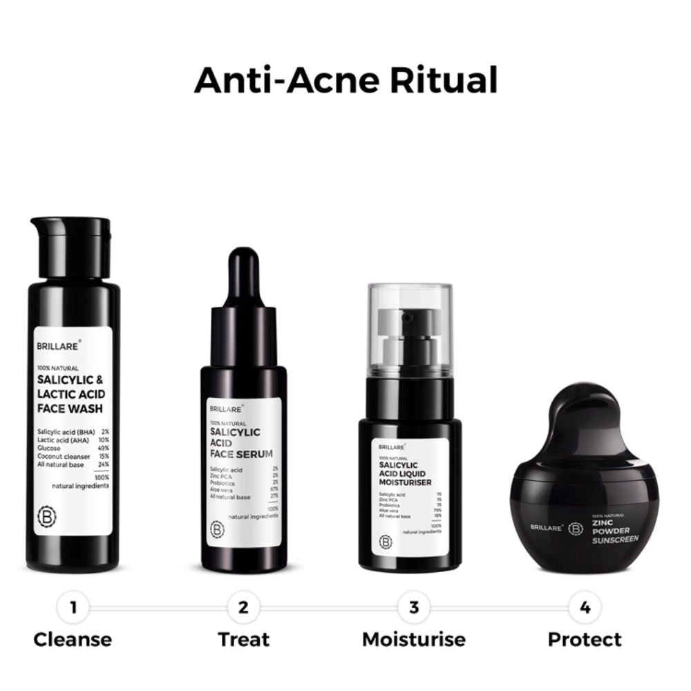 Salicylic Acid Liquid Moisturizer for Oily & Acne Prone Skin Visible Acne Reduction in 1 Week