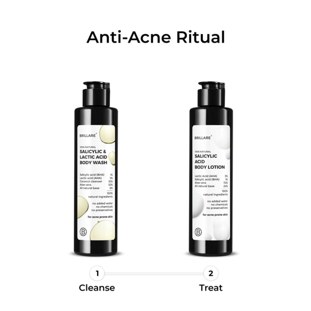Salicylic Acid Body Lotion for Clear & Purified Skin AHA BHA Lotion for Acne Prone Skin