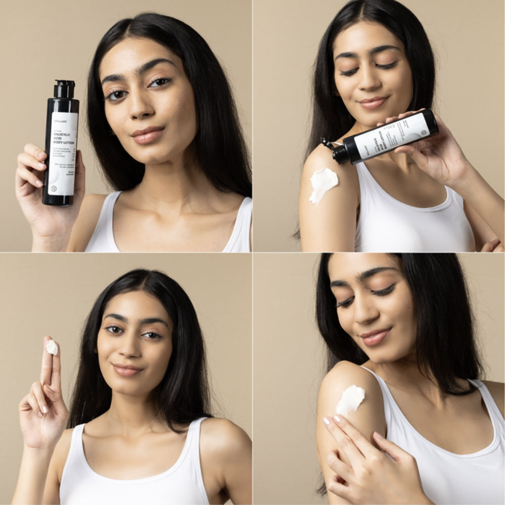 Salicylic Acid Body Lotion for Clear & Purified Skin AHA BHA Lotion for Acne Prone Skin