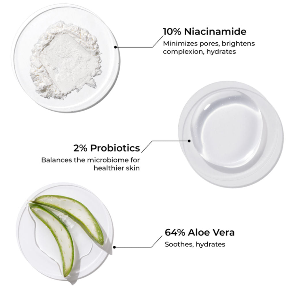10% Niacinamide Face Serum for Oily & Acne Prone Skin Reduces Dark Spots & Open Pores