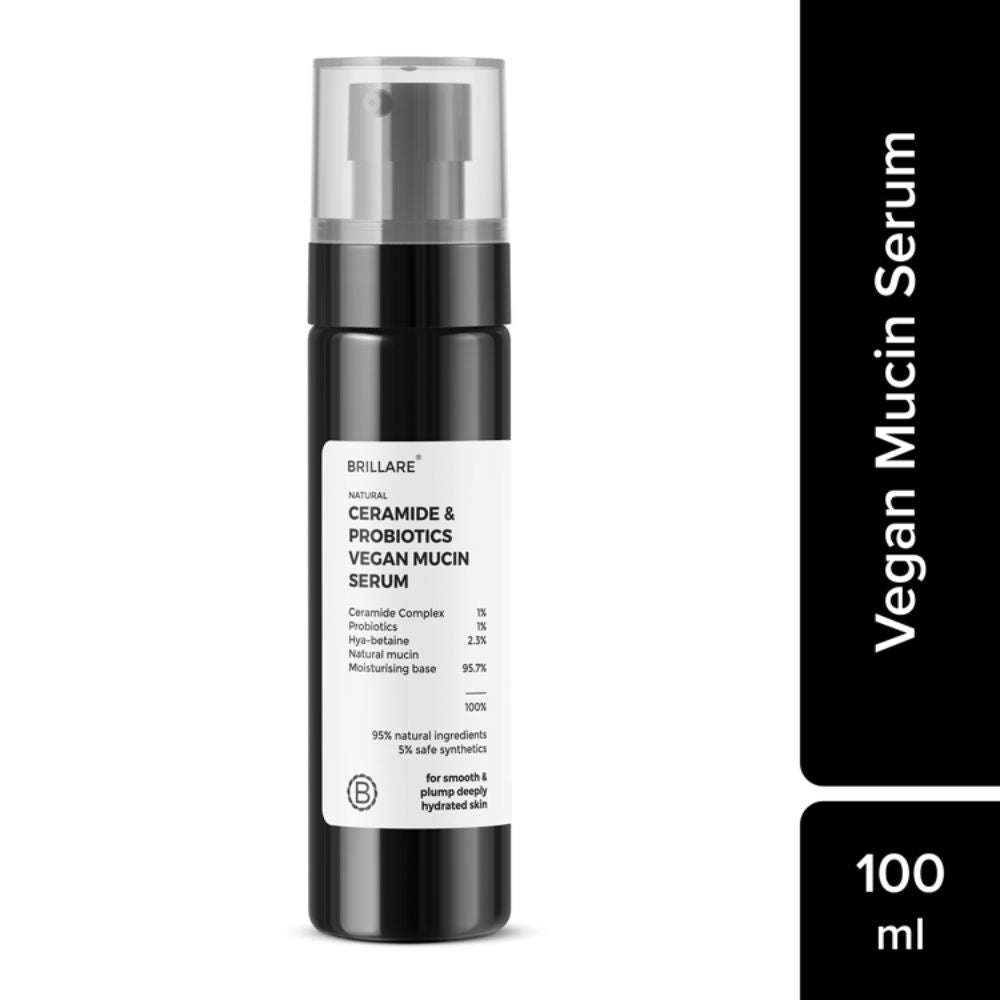 Ceramide & Probiotics Vegan Mucin Serum | Repairs 90% Skin Barrier with 100 Hour Hydration
