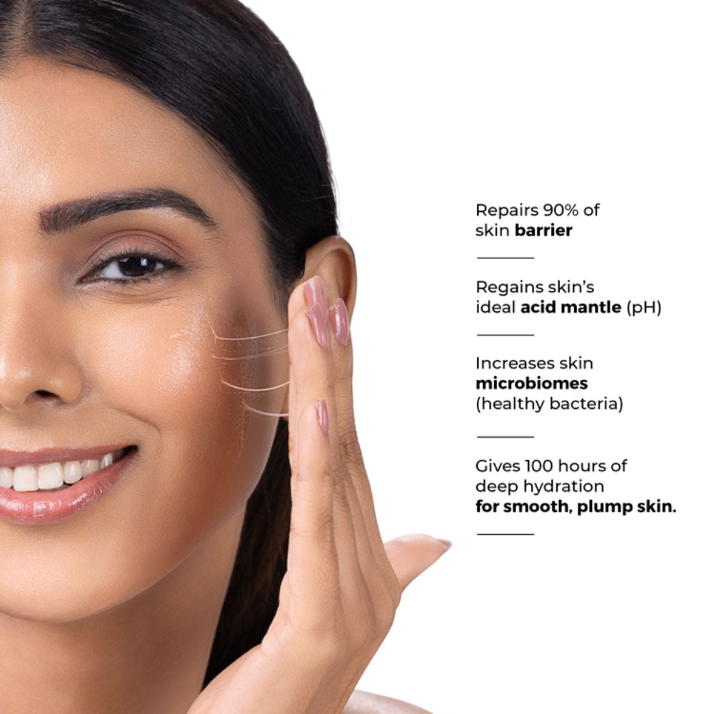 Ceramide & Probiotics Vegan Mucin Serum | Repairs 90% Skin Barrier with 100 Hour Hydration